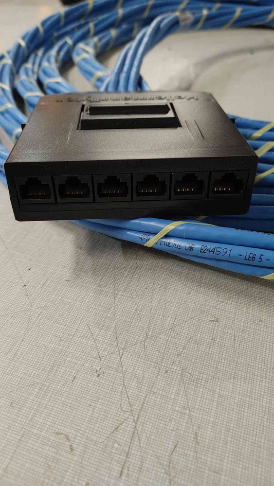 HellermannTyton Pre-Terminated Network Cabling System with connectors