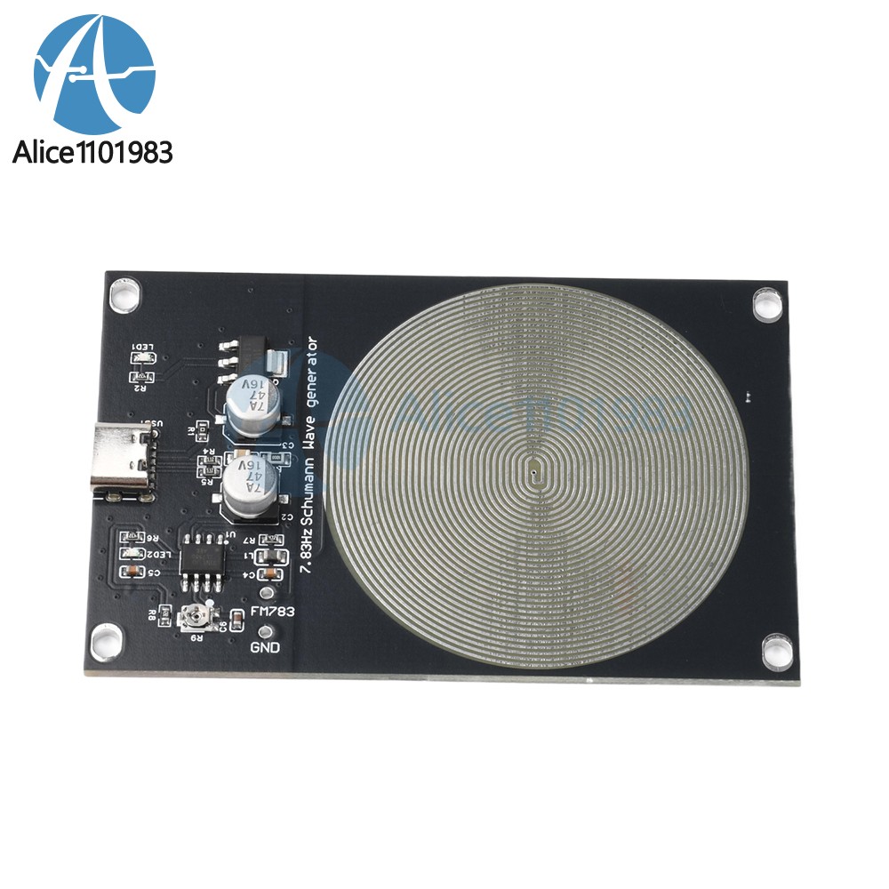 DC 5V 7.83HZ Schumann Wave Generator Ultra Low Frequency Pulse Generator Type C