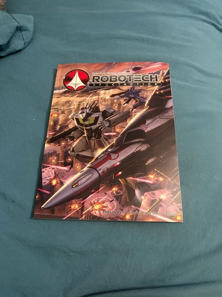 Robotech RPG Tactics Rulebook First Printing 2014