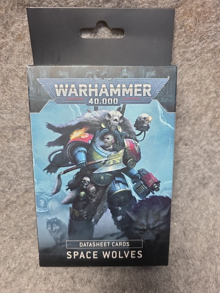 Warhammer 40k: Space Wolves Datasheet Cards