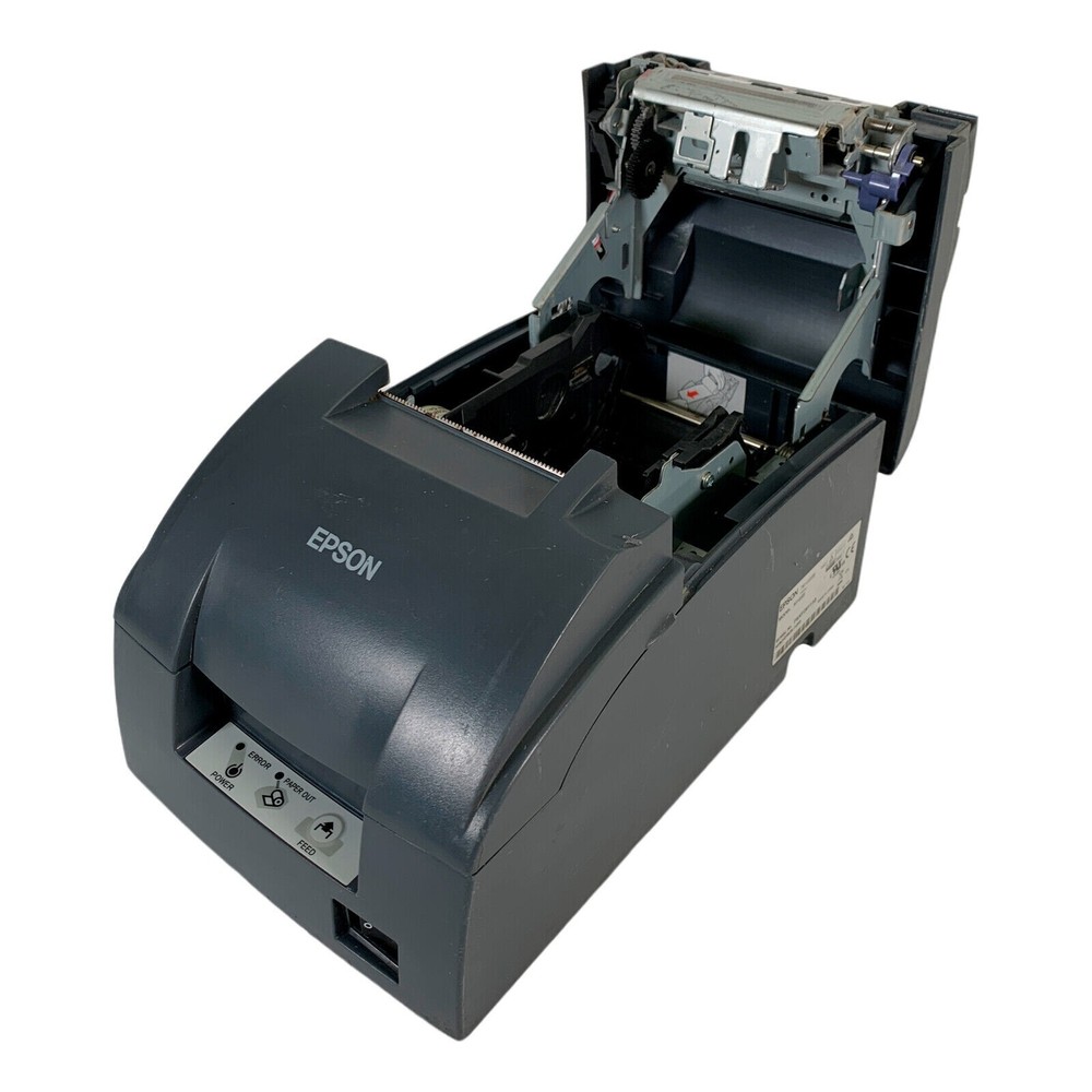 Epson TM-U220B Dot Matrix POS Receipt Kitchen Bar Printer Serial No AC Adapter
