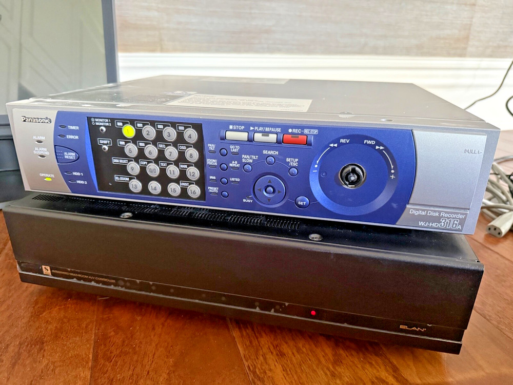 Elan Home Systems Integrated Multi-Room AV System—LED touchscreen, Panasonic