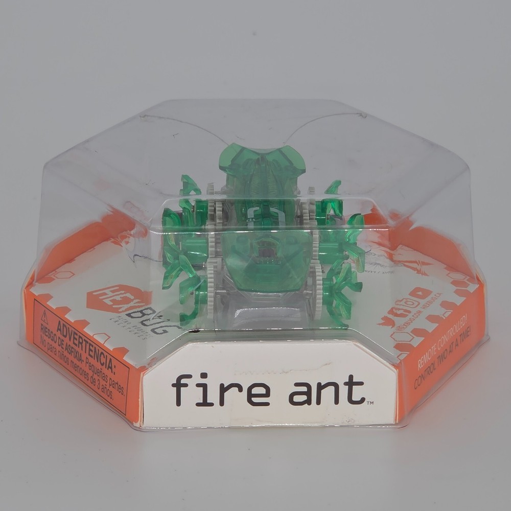HEXBUG FIRE ANT - GREEN HEX BUG MICRO ROBOTIC CREATURES Brand New