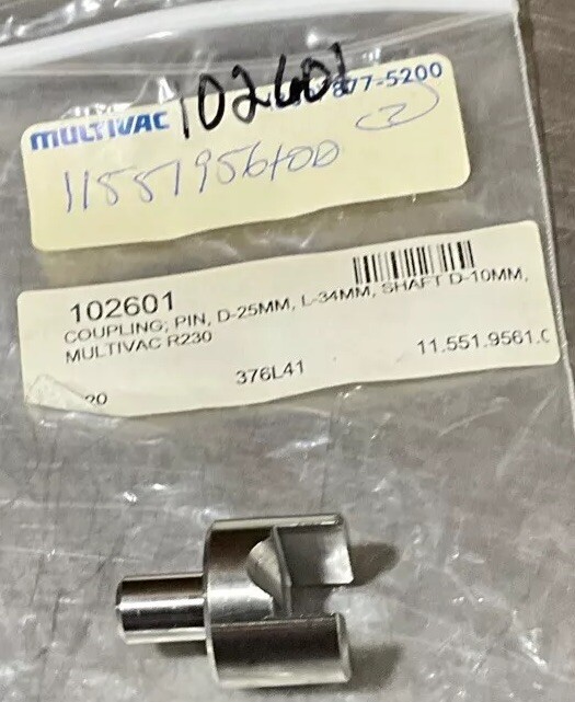NOS Surplus Multivac 102601 Coupling Pin