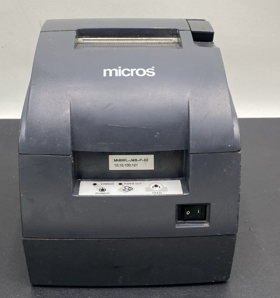 Epson TM-U220B M188B Impact Kitchen Receipt Printer