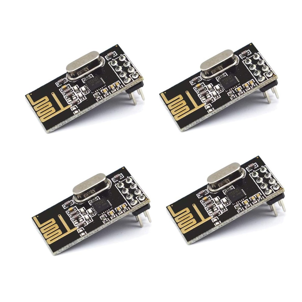4 NRF24L01+ Wireless Transceiver Modules 2.4G for IoT Projects