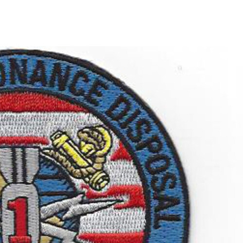 EOD Explosive Ordnance Disposal Mobile Unit One Patch