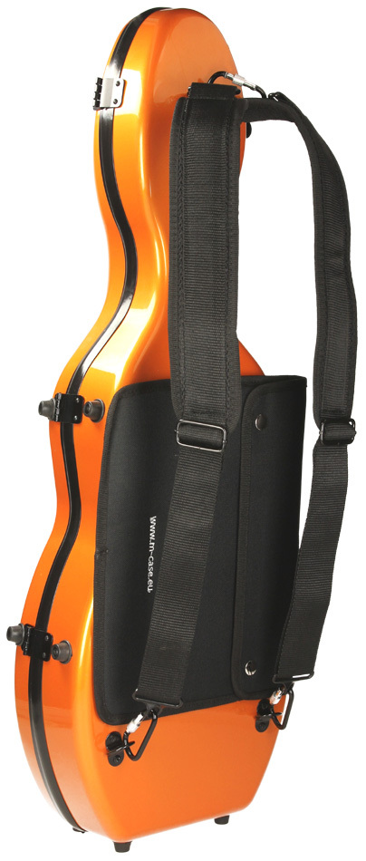 Fiberglass violin case UltraLight 4/4 M-case Orange Light