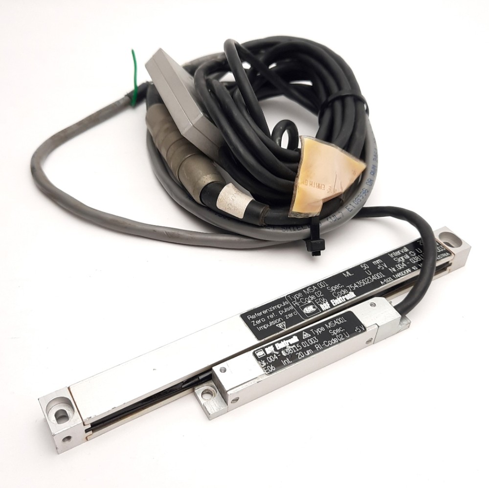 RSF Elektronik MSA001 Linear Encoder Scale & Head, 50mm Travel, 5V DC, *Leads*