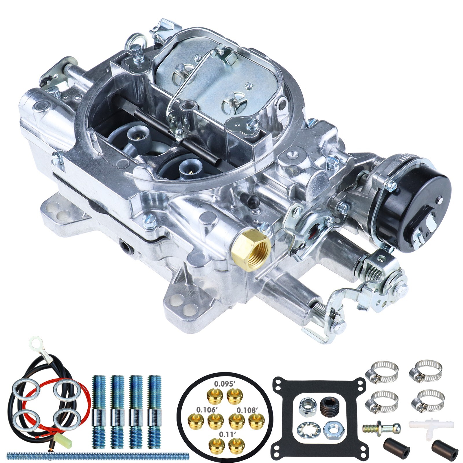 4 BBL Electric Choke 1409 Carburetor For Edelbrock Performer 600 CFM Carb