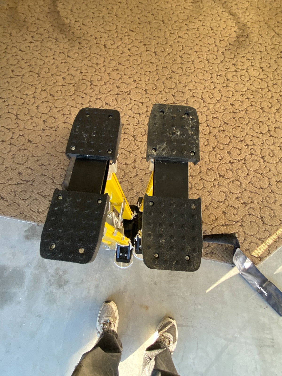 Pair Toolpro TP02440 24-40" Magnesium Drywall Painting Stilts