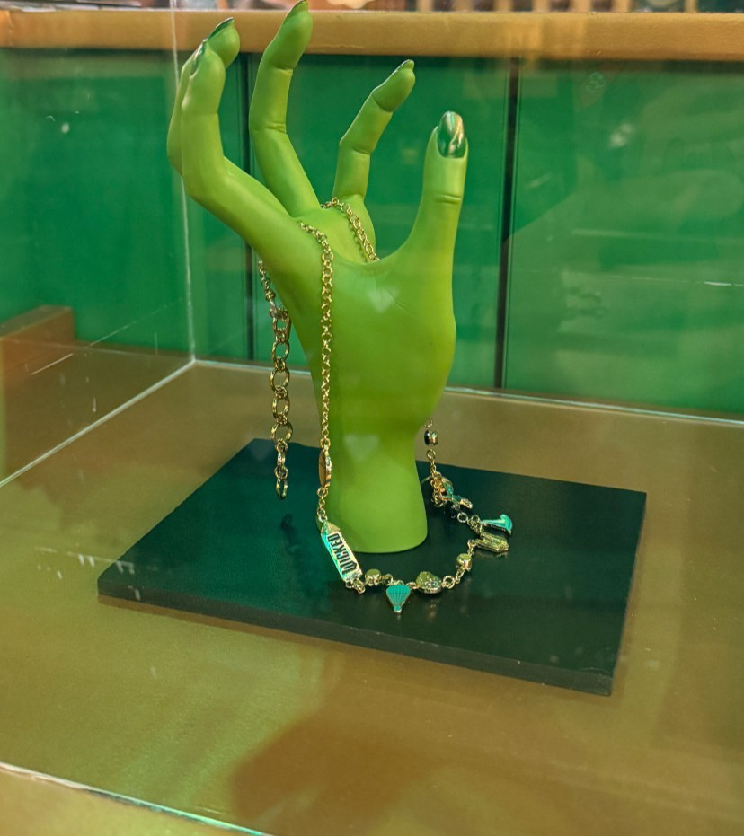 Universal Studios Wicked For Good Elphaba Resin Hand Wall Hook Mount Exclusive