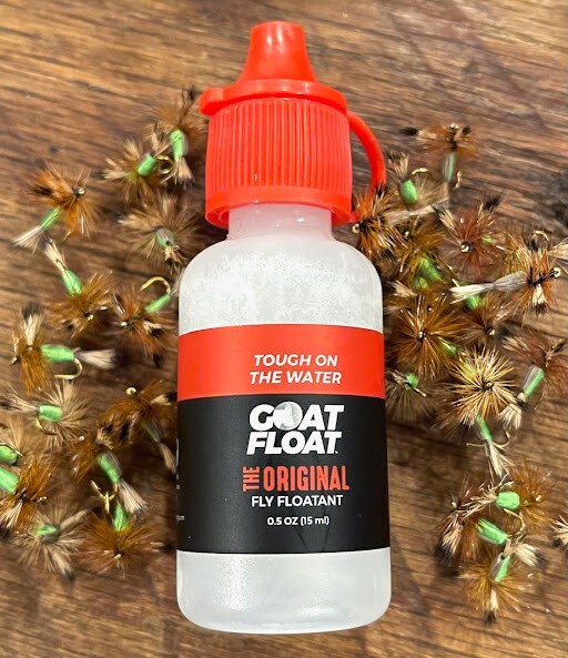 Goat Float The Essential Premium Dry Fly Collection, Flies, Leader, GF Floatant