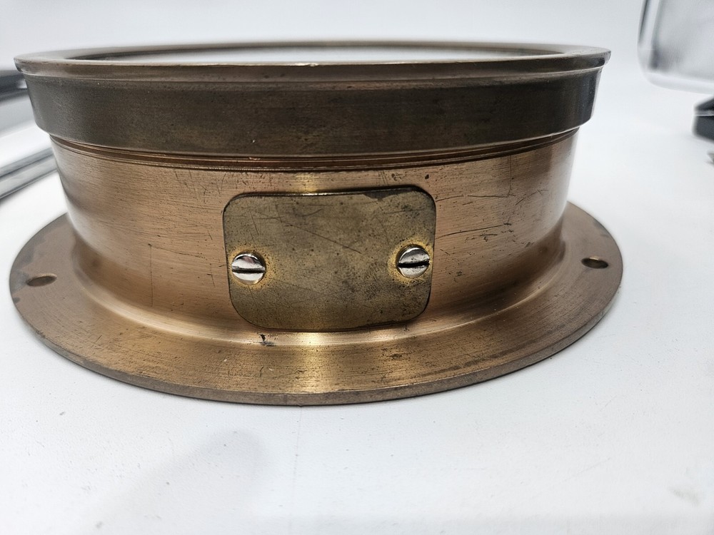 Brass Ship Clock