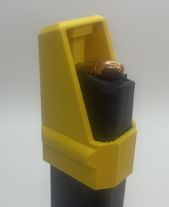 Beretta 92F M9 96 Taurus PT 92 9mm Mag Loader Speedloader YELLOW!