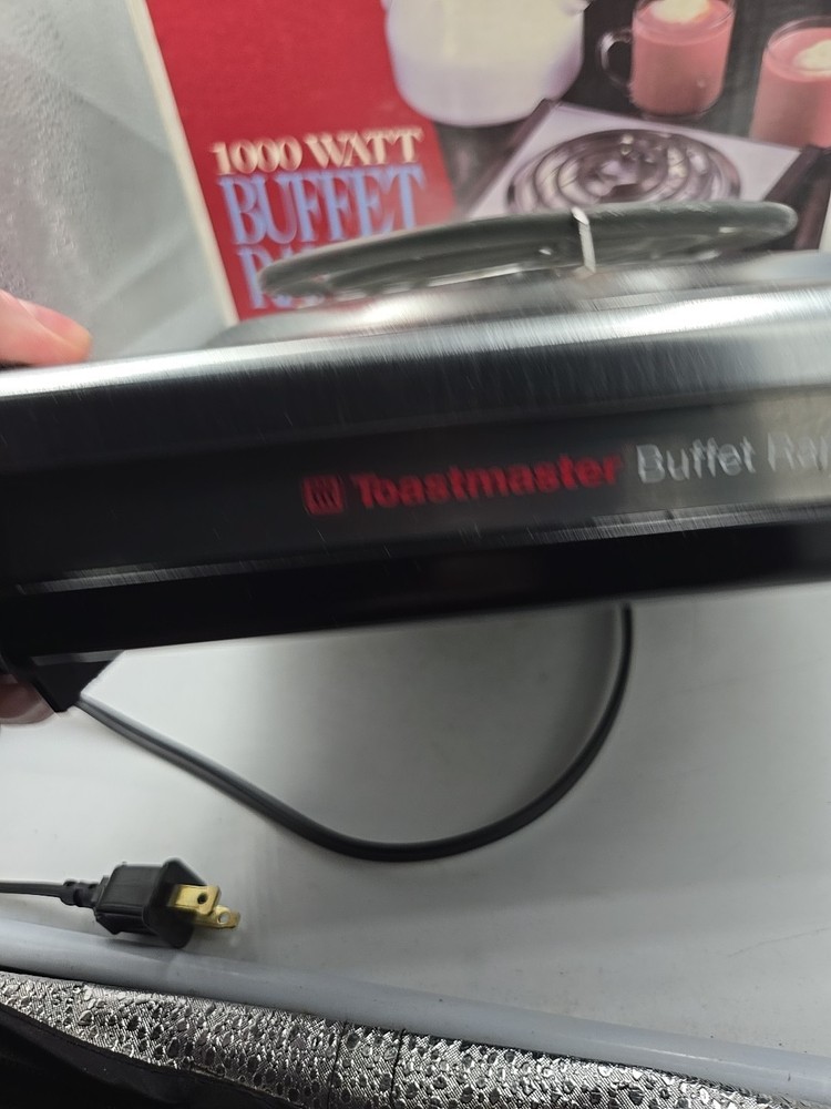 Toastmaster Electric Buffet Range 1000 Watt Modrl 6416