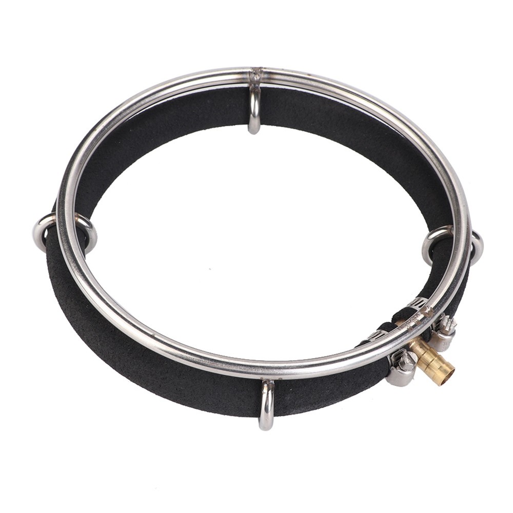 Pond Air Diffuser Stainless Steel Weighted Hydroponic Aerator KoiPond Tri Ring