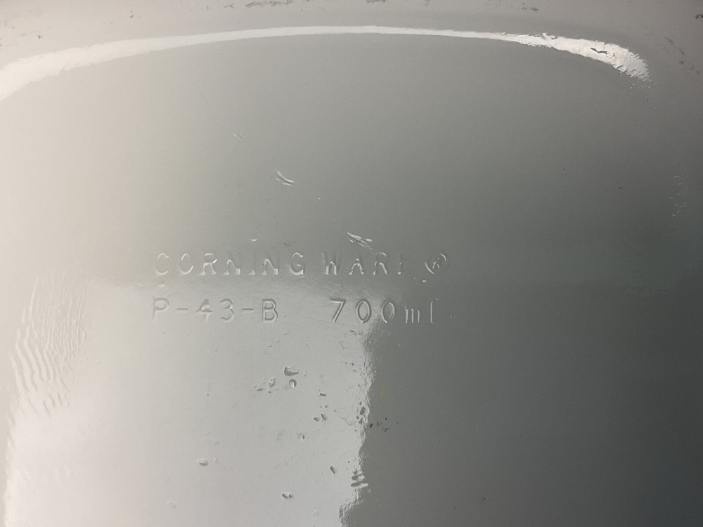 Corning Ware L’Echalote Casserole P43B No LID A2