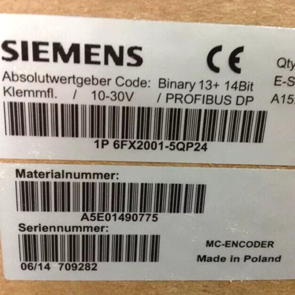 Brand New Siemens 6FX2001-5QP24 Encoder