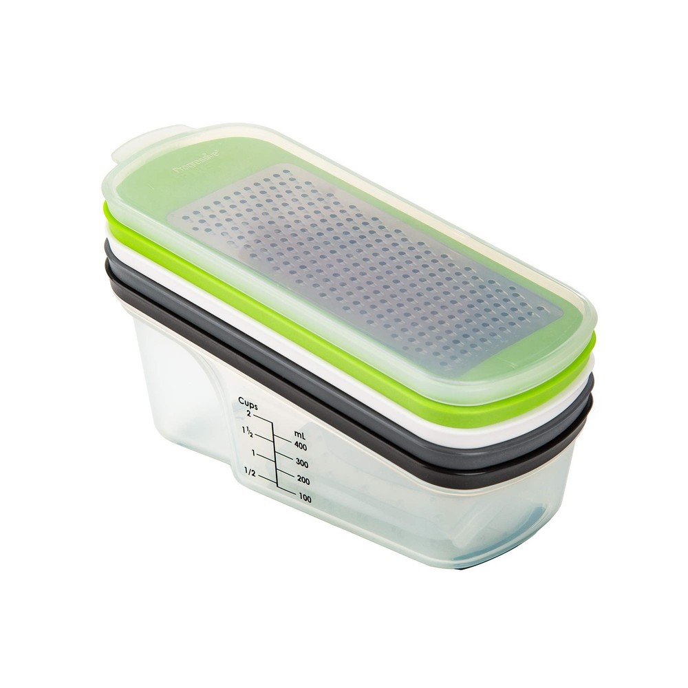 Grate, Slice & Set, One Size, MultiColor – Versatile Food Prep Set with Stora...
