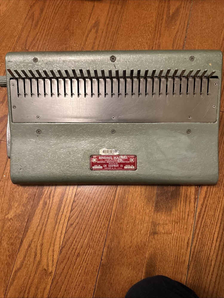 GBC Ibico Manual Comb Binding Machine