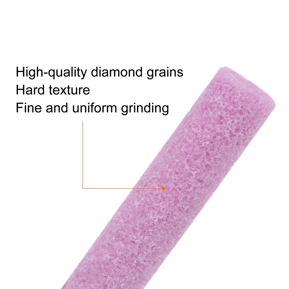 2pcs Diamond Coated Chainsaw Sharpener Bits 3/16" Chain Saw Grinder, Ceramics