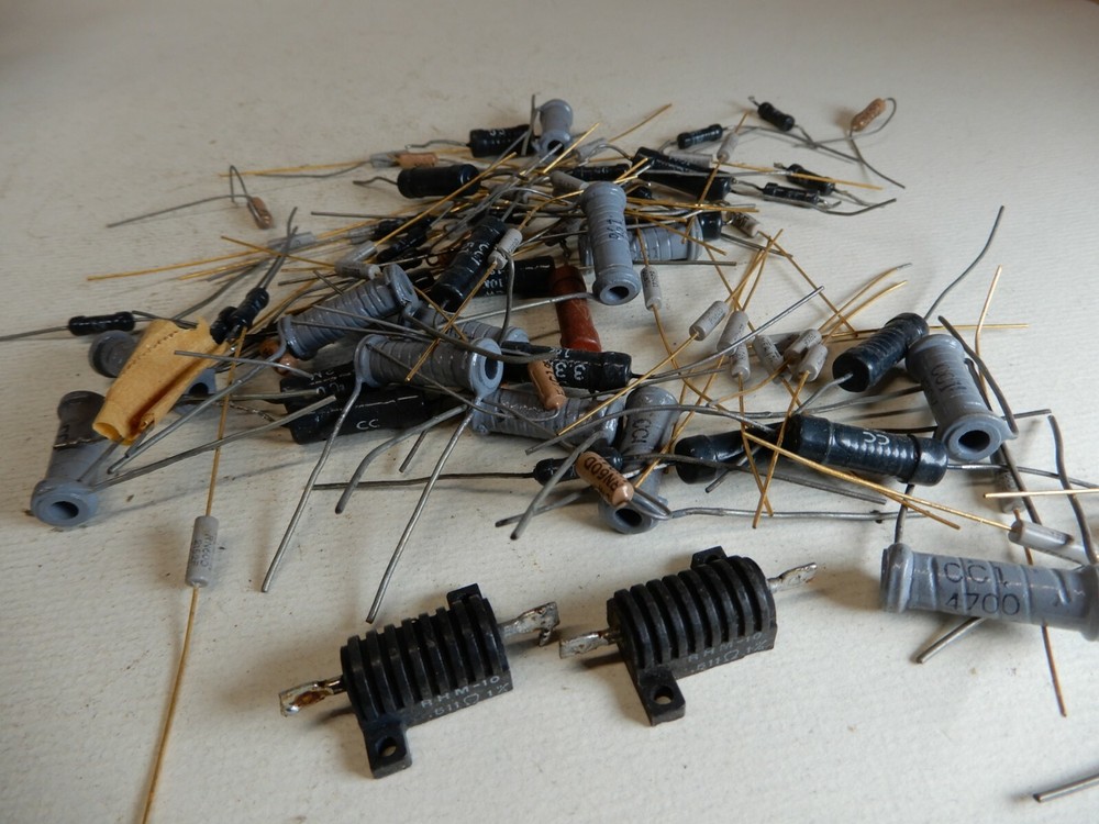 Lot Precision Wire Wound and Other Type Precision Resistors