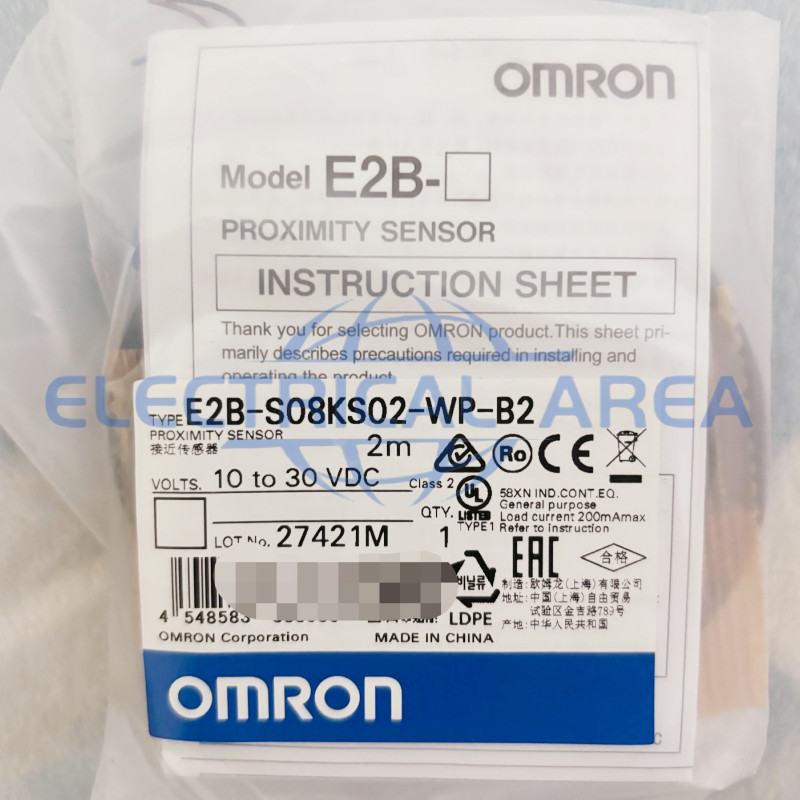 1PC New Omron E2B-S08KS02-WP-B2 Proximity Switch Sensor Fast Delivery