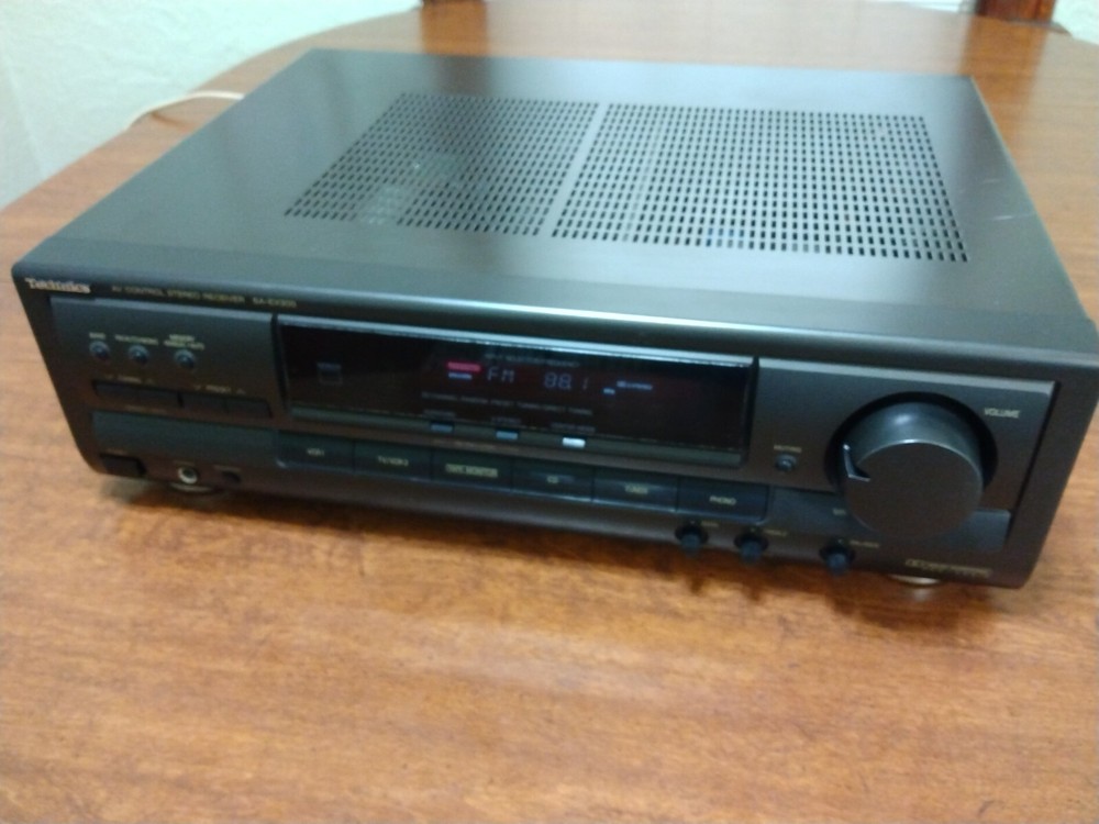 Technics SA-EX300 Stereo Receiver Tested And Working No Remote