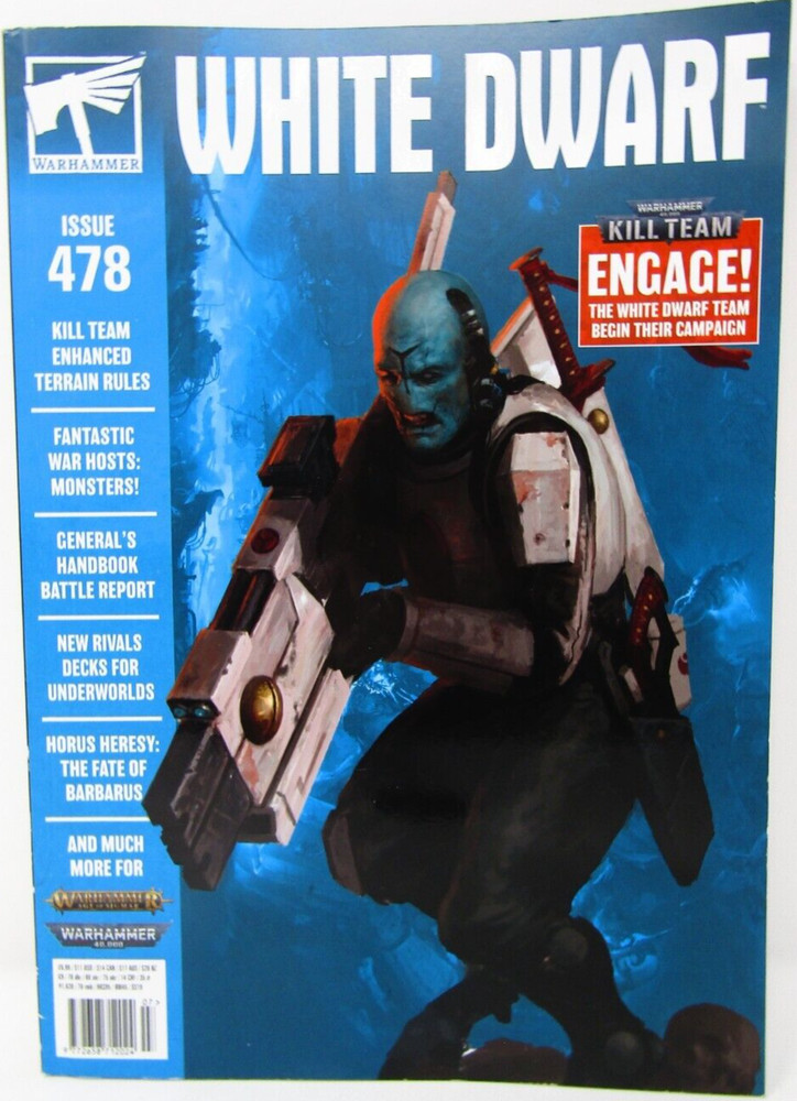 White Dwarf Issue 478 Gaming Magazine Games Workshop