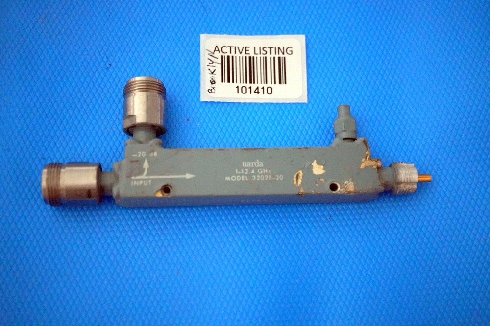 Narda 3202B-20 20 dB RF Directional Coupler   **Hard to Find**
