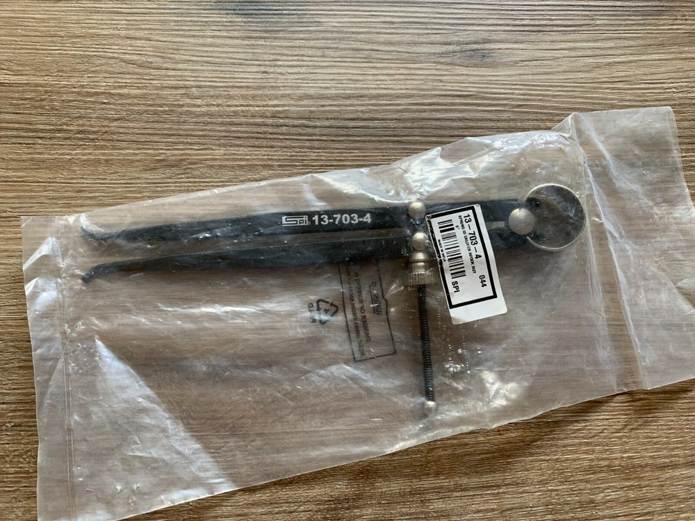 SPI 8" 13-703-4 SPRING ID CALIPER W/ QUICK NUT NEW