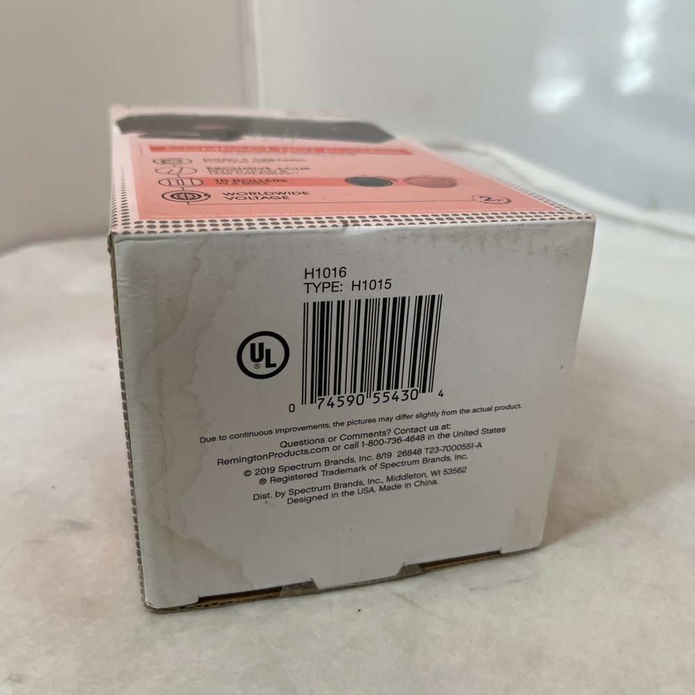 NEW Remington Compact Hot Rollers Soft Travel Case 10 Rollers 2 Sizes