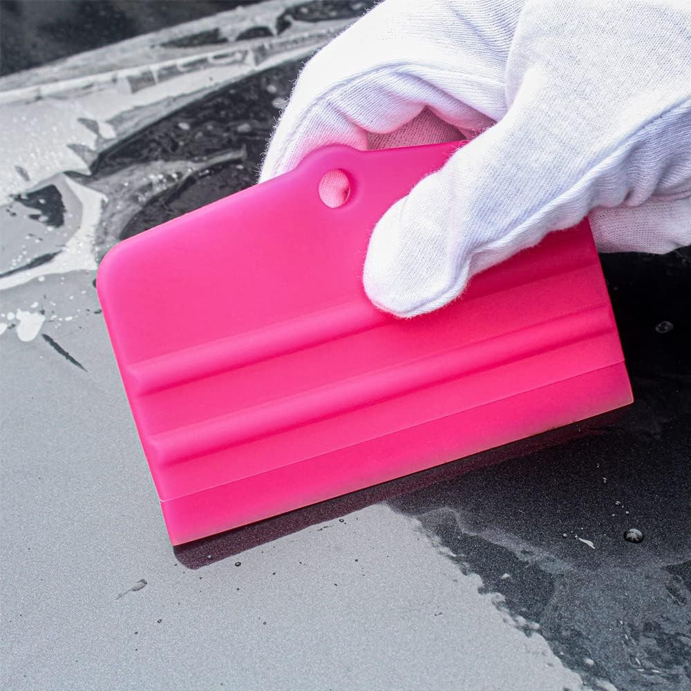 PPF Squeegee Soft Silicone Rubber Scraper,Vinyl Wrap and Window Tint Windshield