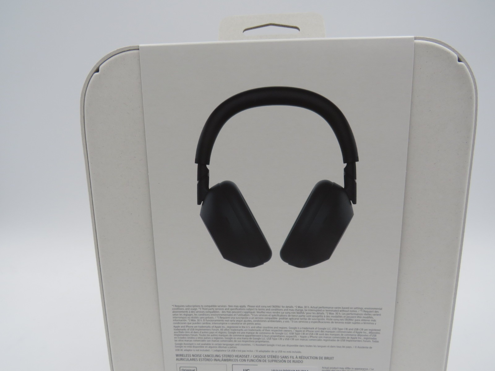 Sony WH-1000XM6 Wireless Noise Canceling Headphones Black NEW SEALED