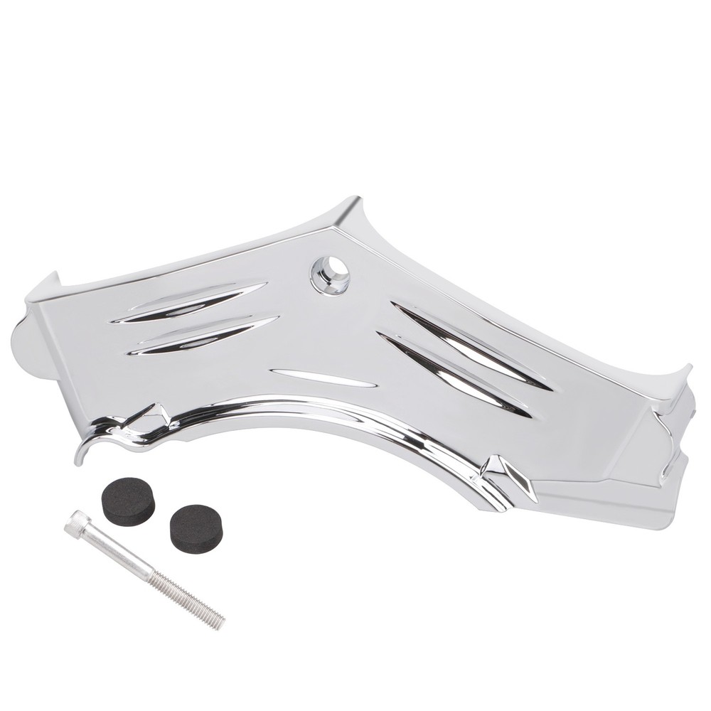 Chrome Cylinder Base Cover Fit For Harley Softail FXSTD Electra Glide FLHTC FLHT