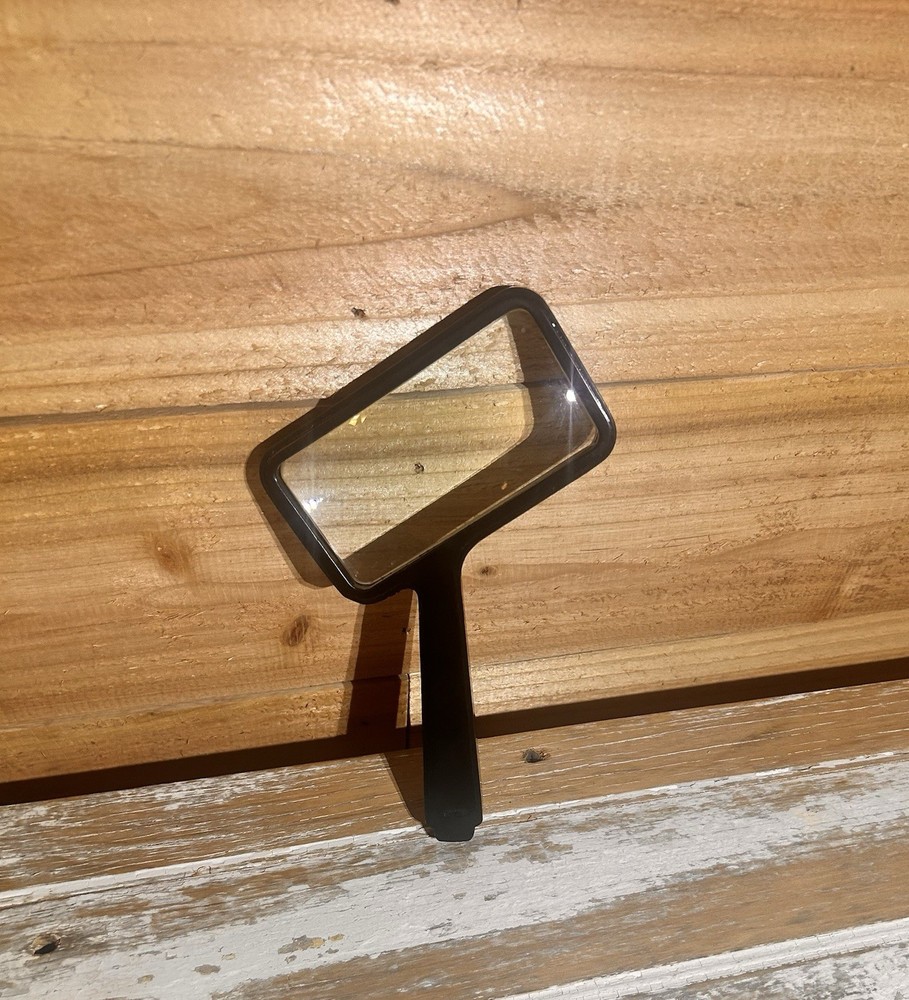 Optical Collectible Mid Century Swift Inlaid Rectangular Reader MagnifyingGlass