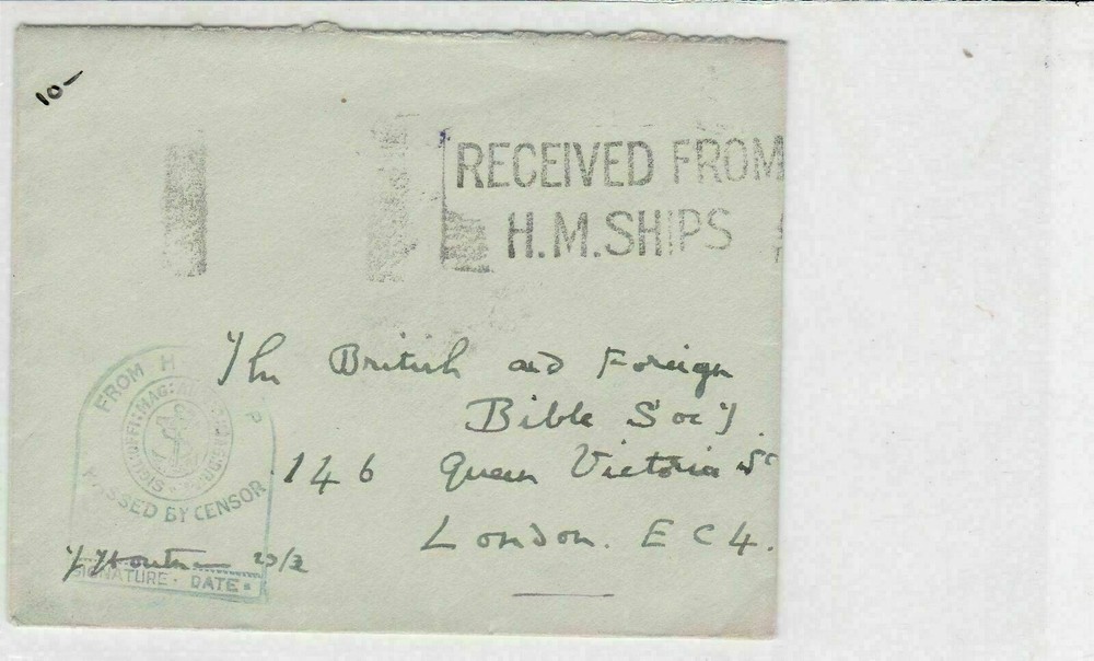 british maritime censor ships post stamps cover ref 18731