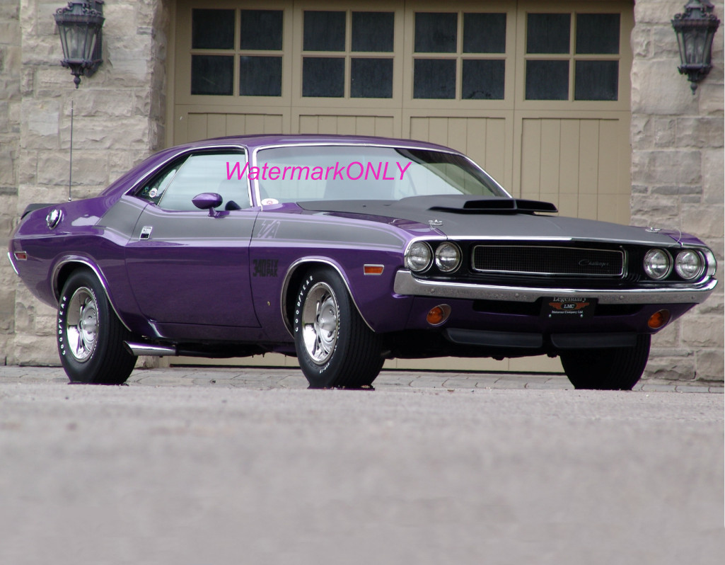 1970 Dodge Challenger 340 T/A MOPAR "Classic American Car" PHOTO! #(12)