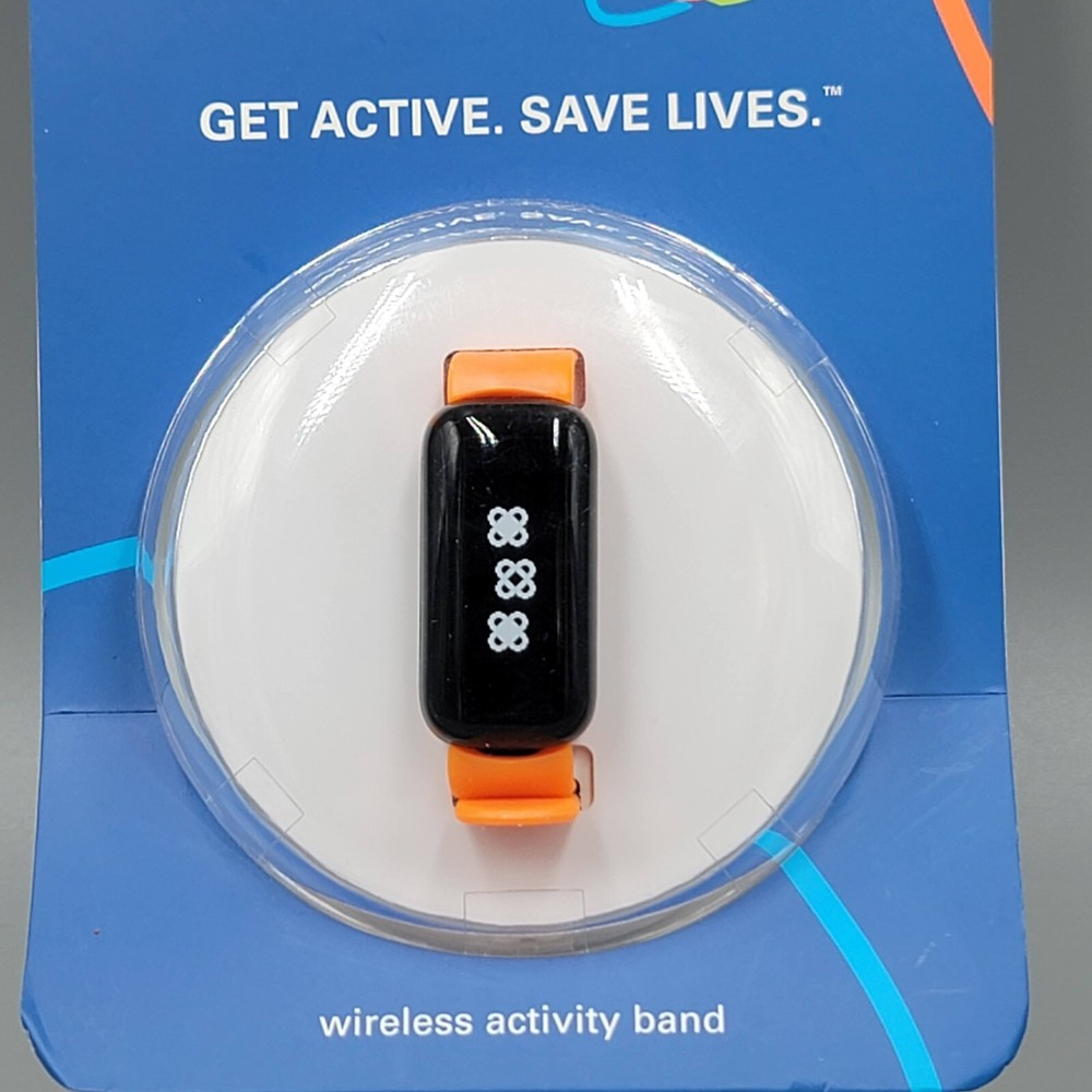 UNICEF Kid Power Wireless Activity Band Orange NEW