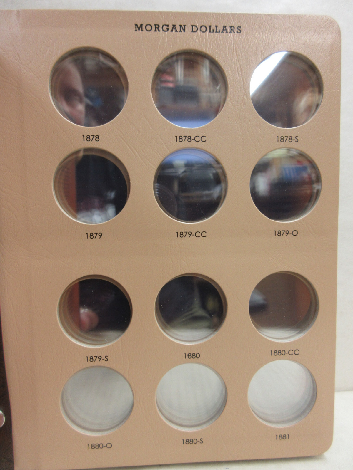 2 NEW Dansco Coin Albums #7178 & 7179 Morgan Dollars Complete Set 1878-1921