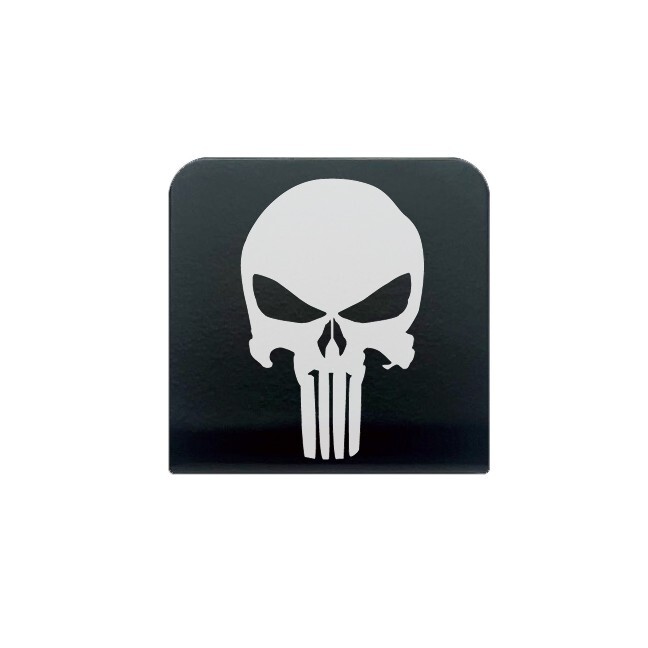 Hat Clip Punisher Engraved