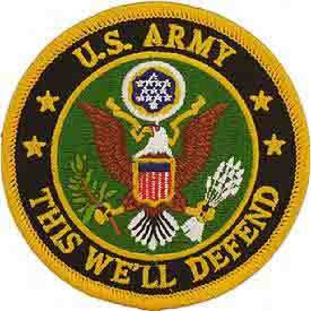 EagleEmblems PM0633 Patch-Army Symbol,This We'll Defend (3.625'')