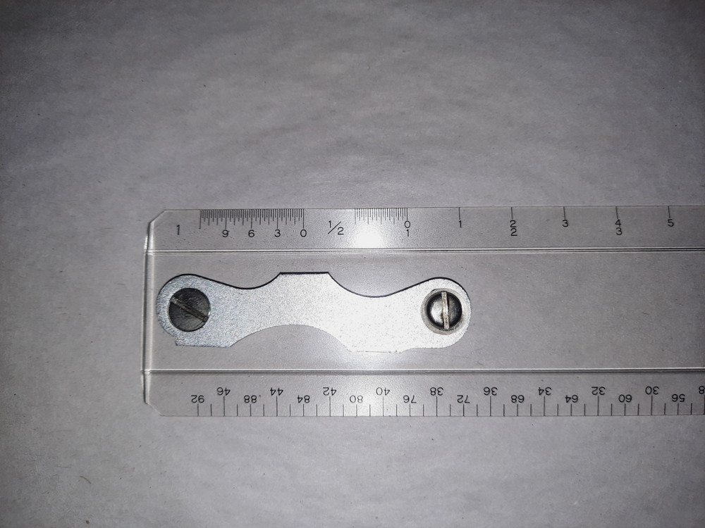 Pickett 12" Plastic Drafting Scale; 1/8, 1/4, 1/2, & 1