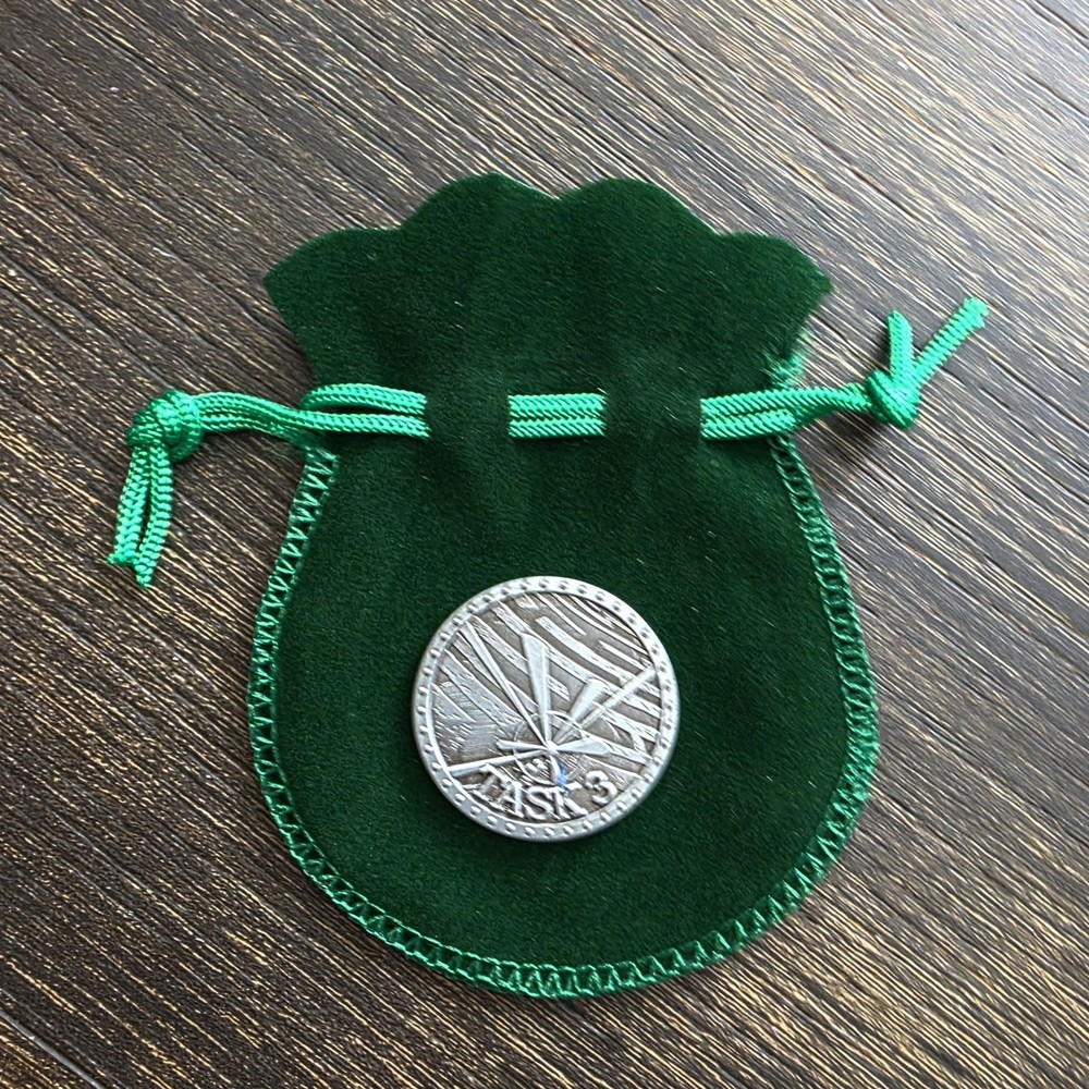 Wizarding Trunk Task Coin Year Four Tri Wizard Tournament