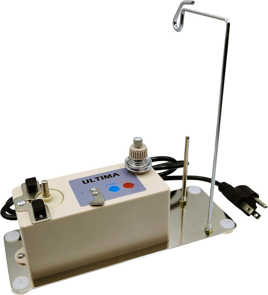 Automatic Electric Bobbin Winder for All Sewing Machines - Complete Set