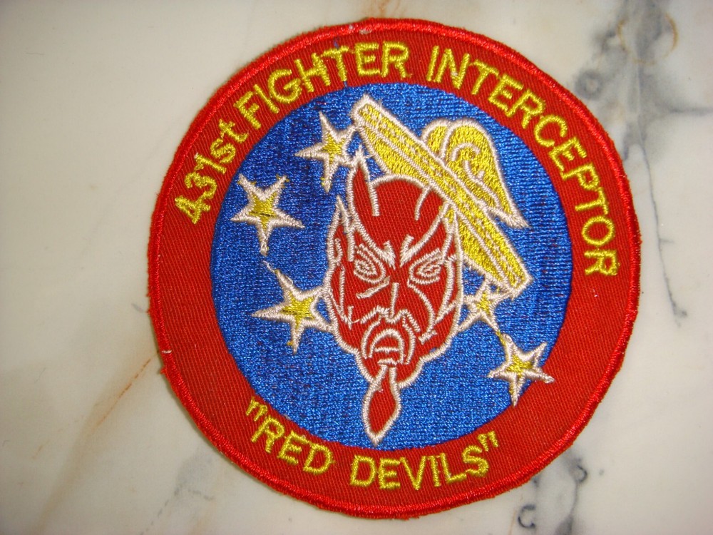 USAF 431st FIGHTER INTERCEPTOR RED DEVILS PATCH