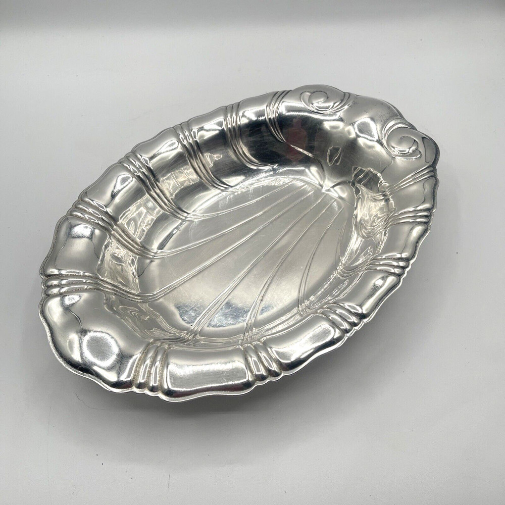Neptune Silver Plate Dish By Rogers Bro