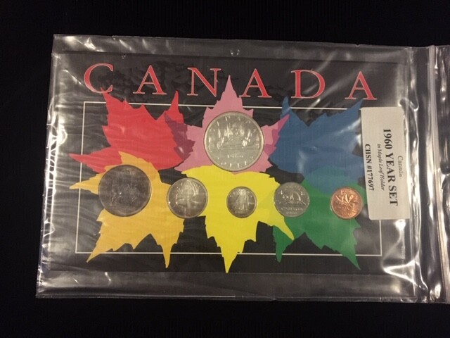 1960 Royal Canadian Mint Proof Set, RARE