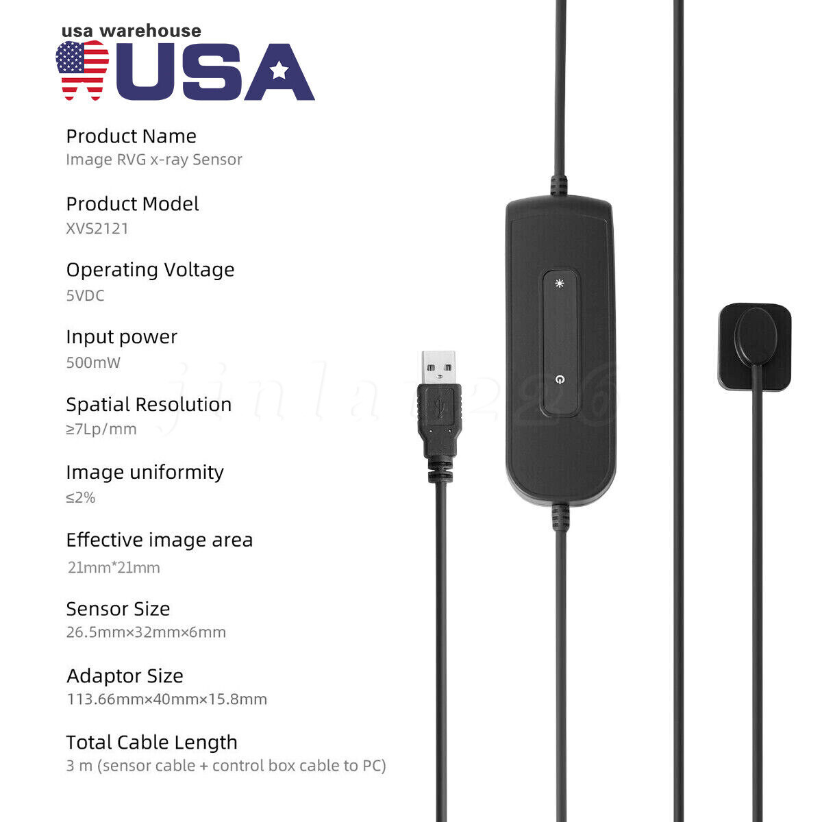 Rayos X RVG Size 1 Digital Dental Intraoral ray Sensor